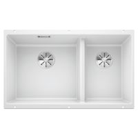 BLANCO Мойка под столешницу для кухни SUBLINE 430/270-U без крыла белый (523155)